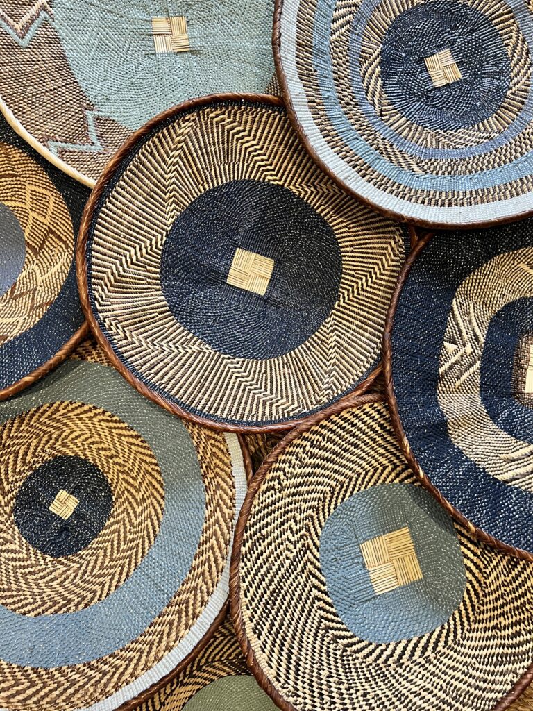 Painted Binga Baskets