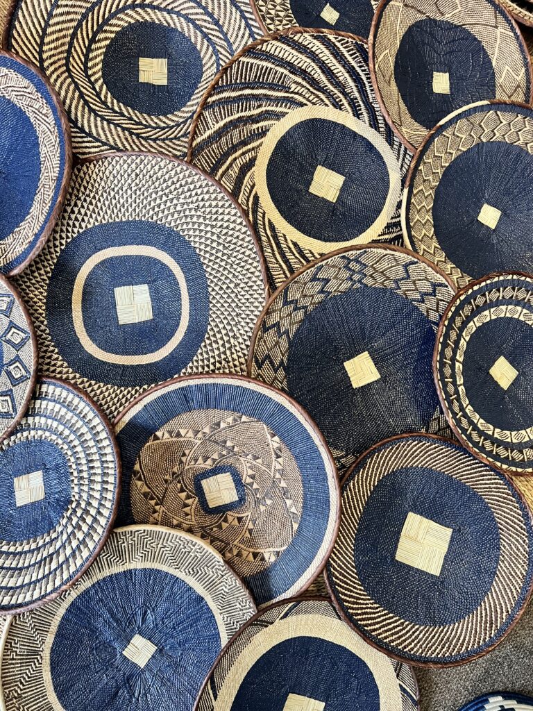 Painted Binga Baskets
