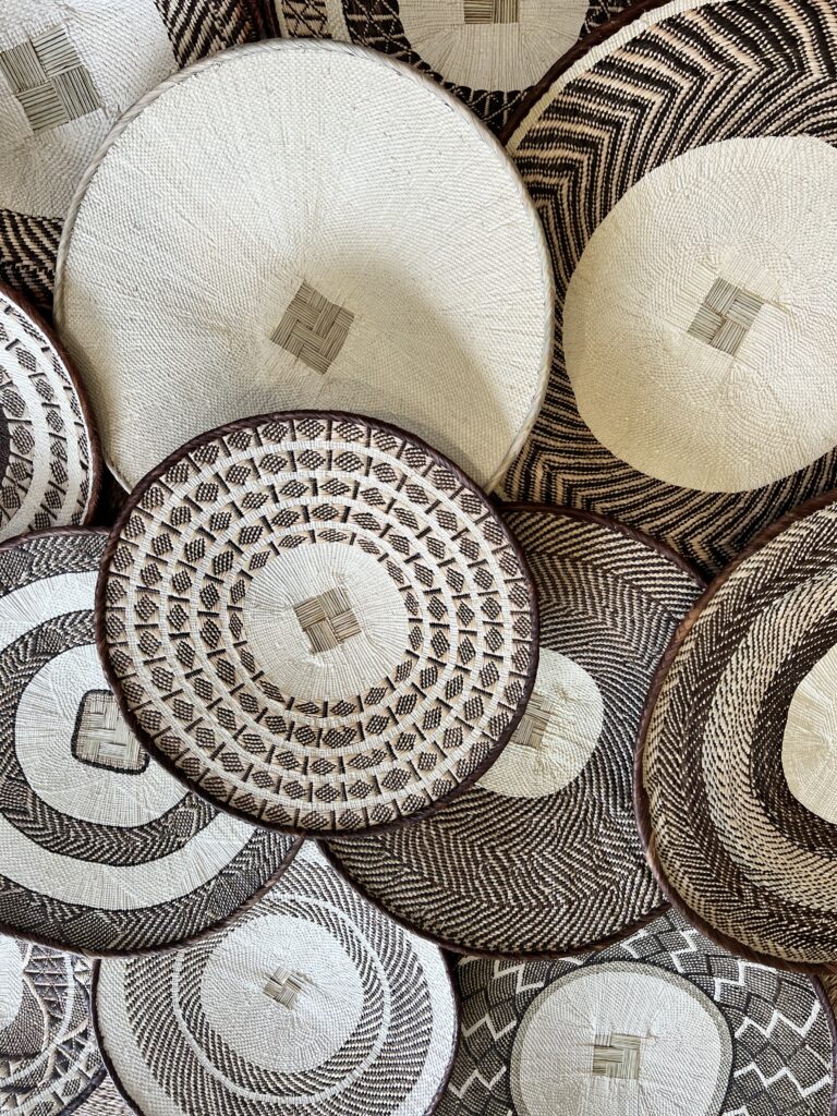 Painted Binga Baskets