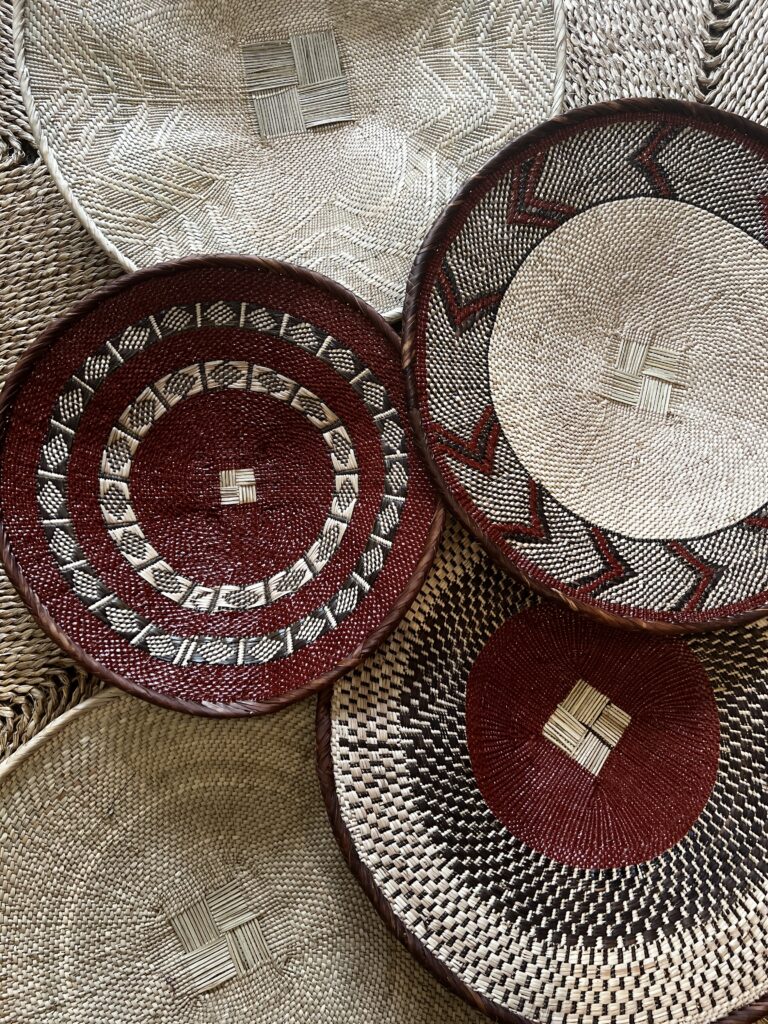 Painted Binga Baskets
