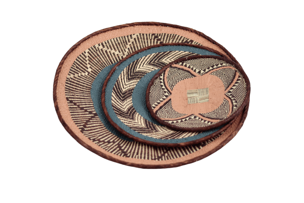 Painted Binga Baskets